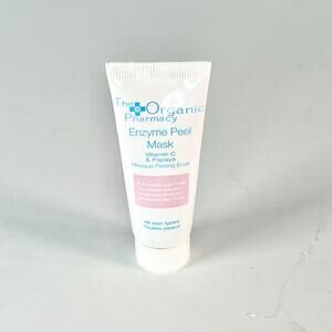 The Organic Pharmacy Enzyme Peel Mask Papaya Vitamin C Travel .5 fl oz 16ml New